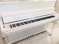 Piano KLEBER E 110 blanc chrome